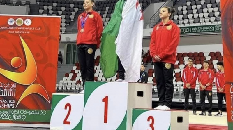 Championnat arabe  de Gymnastique à Oran : 11 médailles, dont 4 en or, pour l’Algérie
