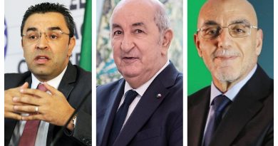 Présidentielle du 7 septembre : les dossiers de candidature de Abdelaali Hassani Cherif, Youcef Aouchiche et Abdelmadjid Tebboune acceptés