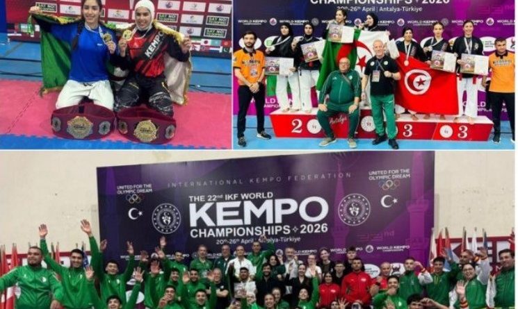 L&rsquo;Algérie décroche 87 médailles aux Mondiaux de Kempo : Un bilan qui dépasse les attentes