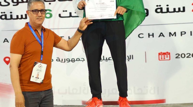 Championnats arabes d’athlétisme U23 : L&rsquo;Algérie brille à Ismaïlia avec trois médailles dont deux en or