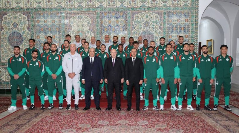 Mondial 2026 : Tebboune reçoit les Verts avant leur envol pour les États-Unis