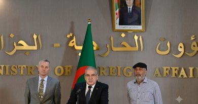 L’Algérie remet à l’Allemagne l’otage libéré au Niger : Un rôle pivot dans la sécurité du Sahel L’Algérie remet à l’Allemagne l’otage libéré au Niger : Un rôle pivot dans la sécurité du Sahel