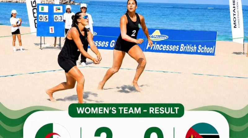 CAN-2026 de beach-volley : Les Verts enchaînent, les Dames filent au tour final