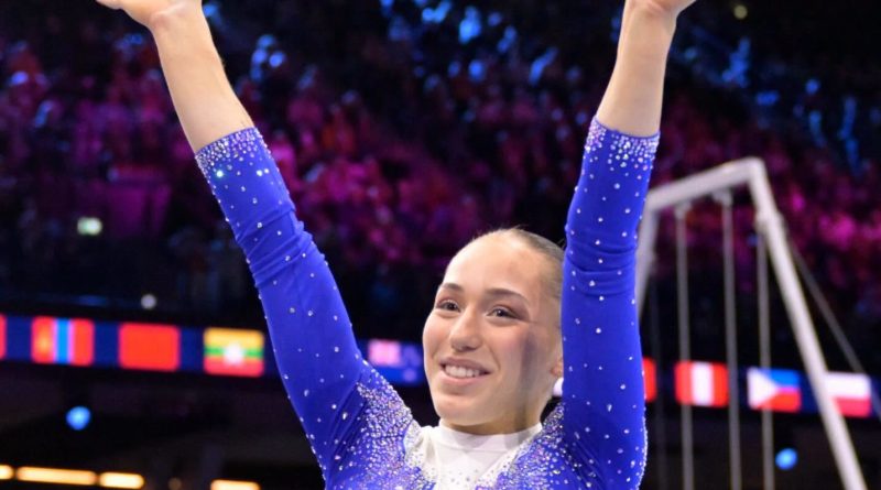 Championnats du monde de gymnastique : Kaylia Nemour garde sa couronne mondiale aux barres