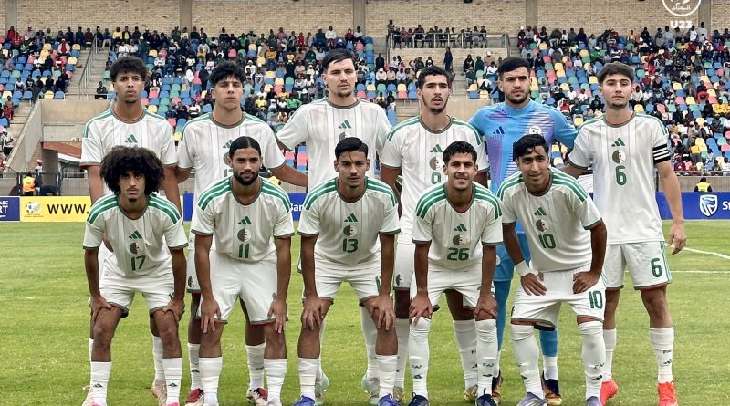 EN U23 : Les Fennecs accrochent l&rsquo;Afrique du Sud (1-1) à Bloemfontein